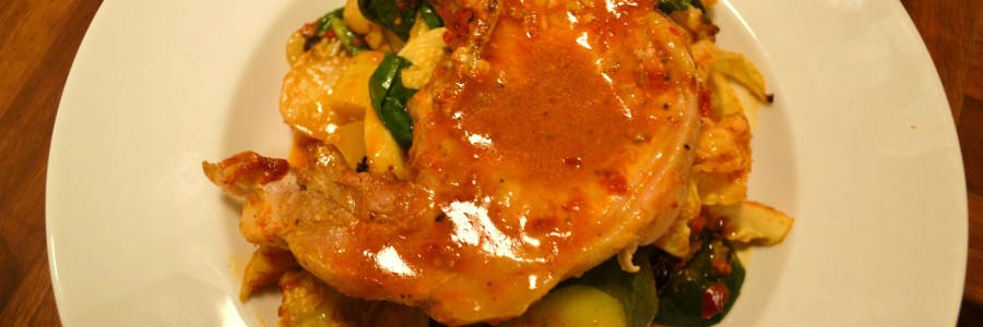 Pork with Braised Veg