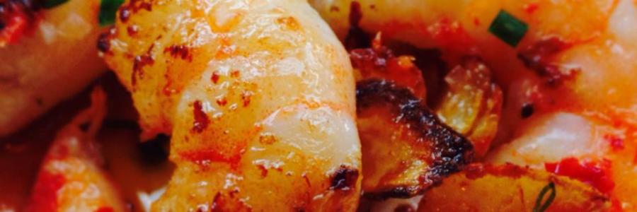Prawns with Garlic and Chili