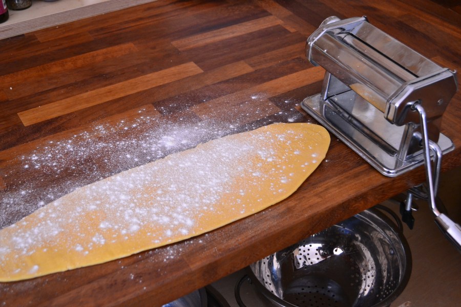 Homemade pasta
