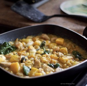 chickencurryprawnmango