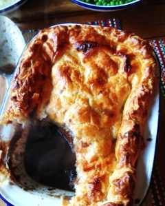 Venison pie