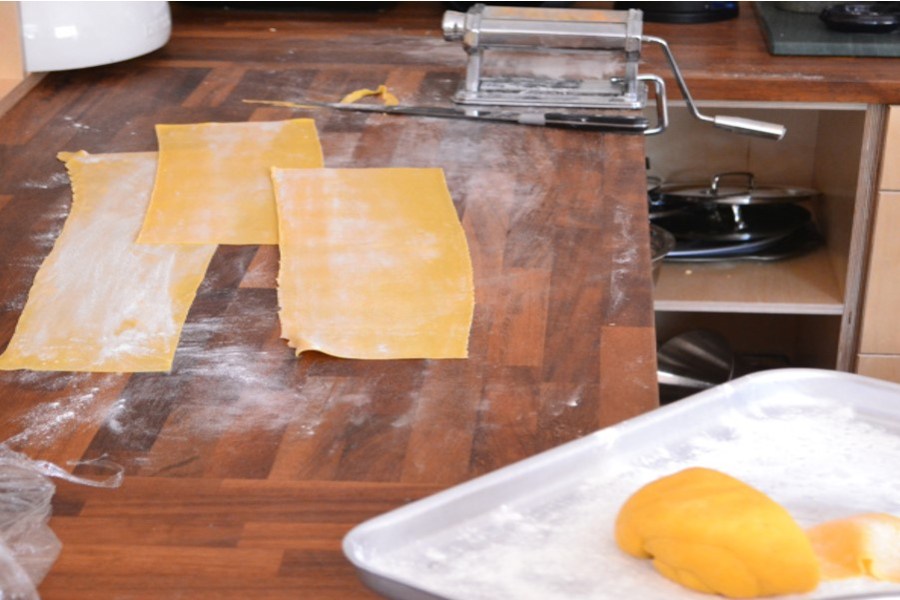 My very messy kitchen